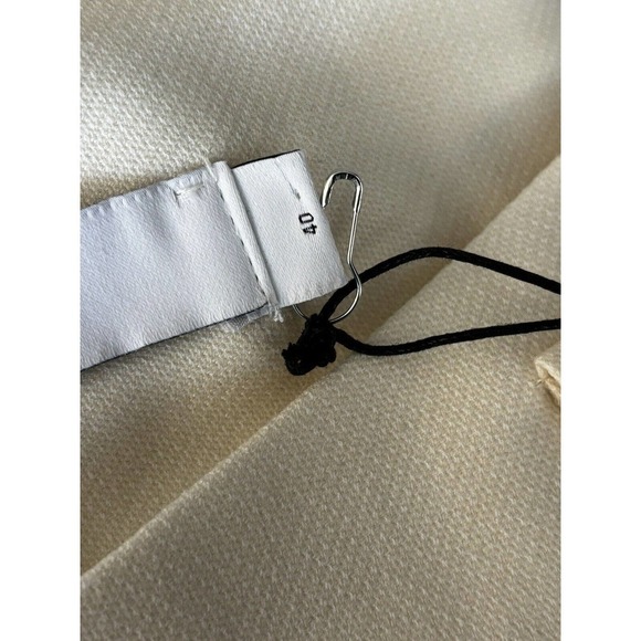 IRO Paris Nahima Beige Pleated Trouser Pants Waist 32 inches - New - Picture 5 of 8